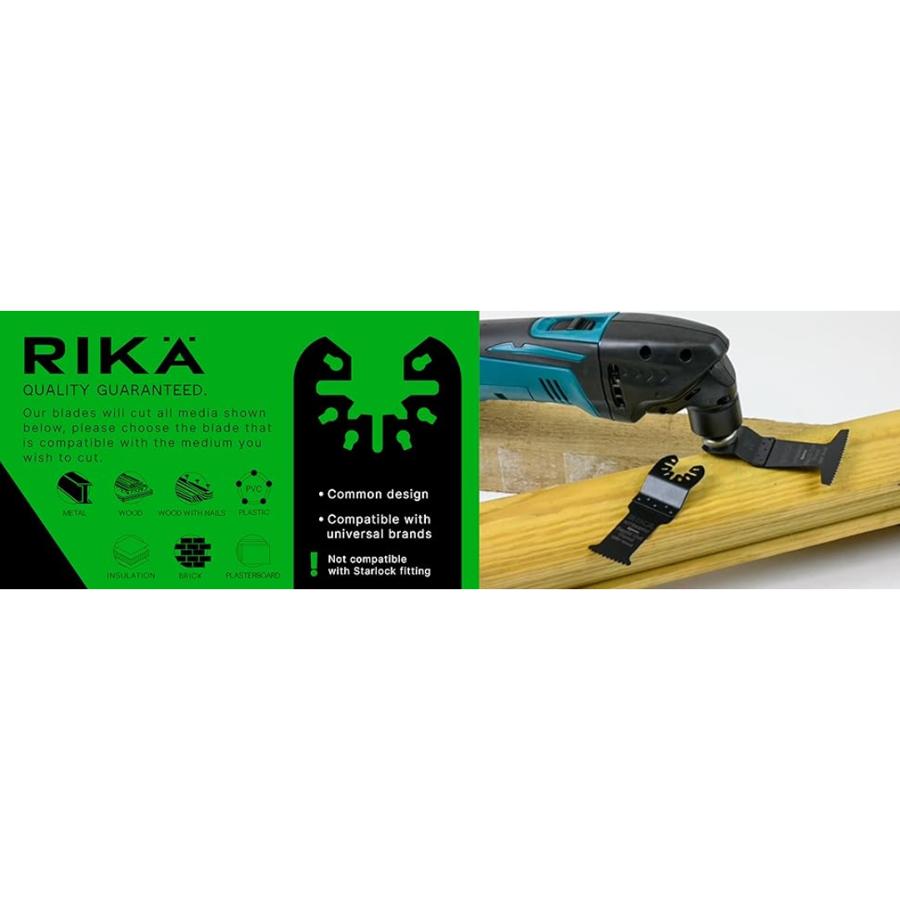 RIKÄ MTB6WSET  Rapid Wood Blade Set 6pc